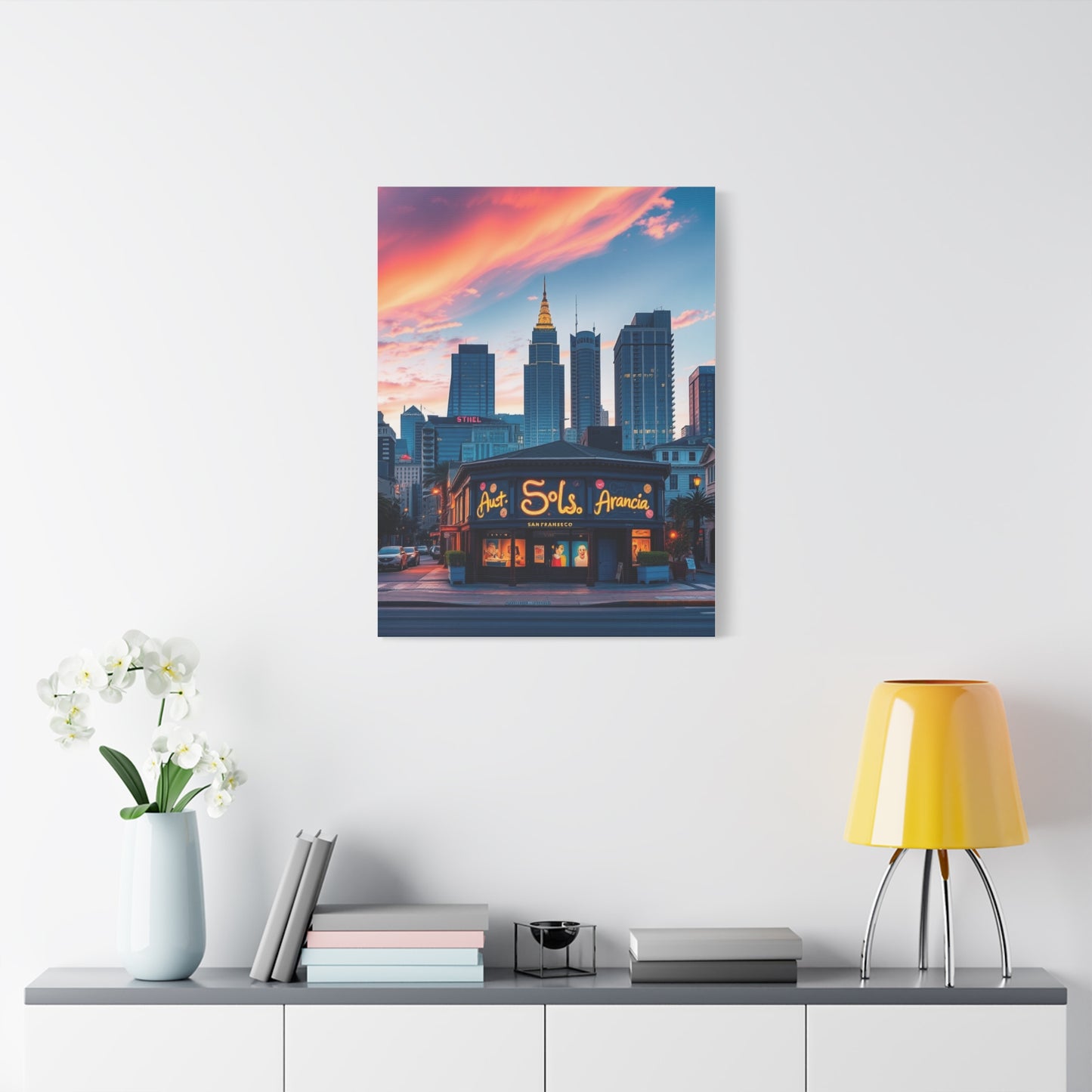 San Francisco Art Canvas Art 5 Wall Art & Canvas Print
