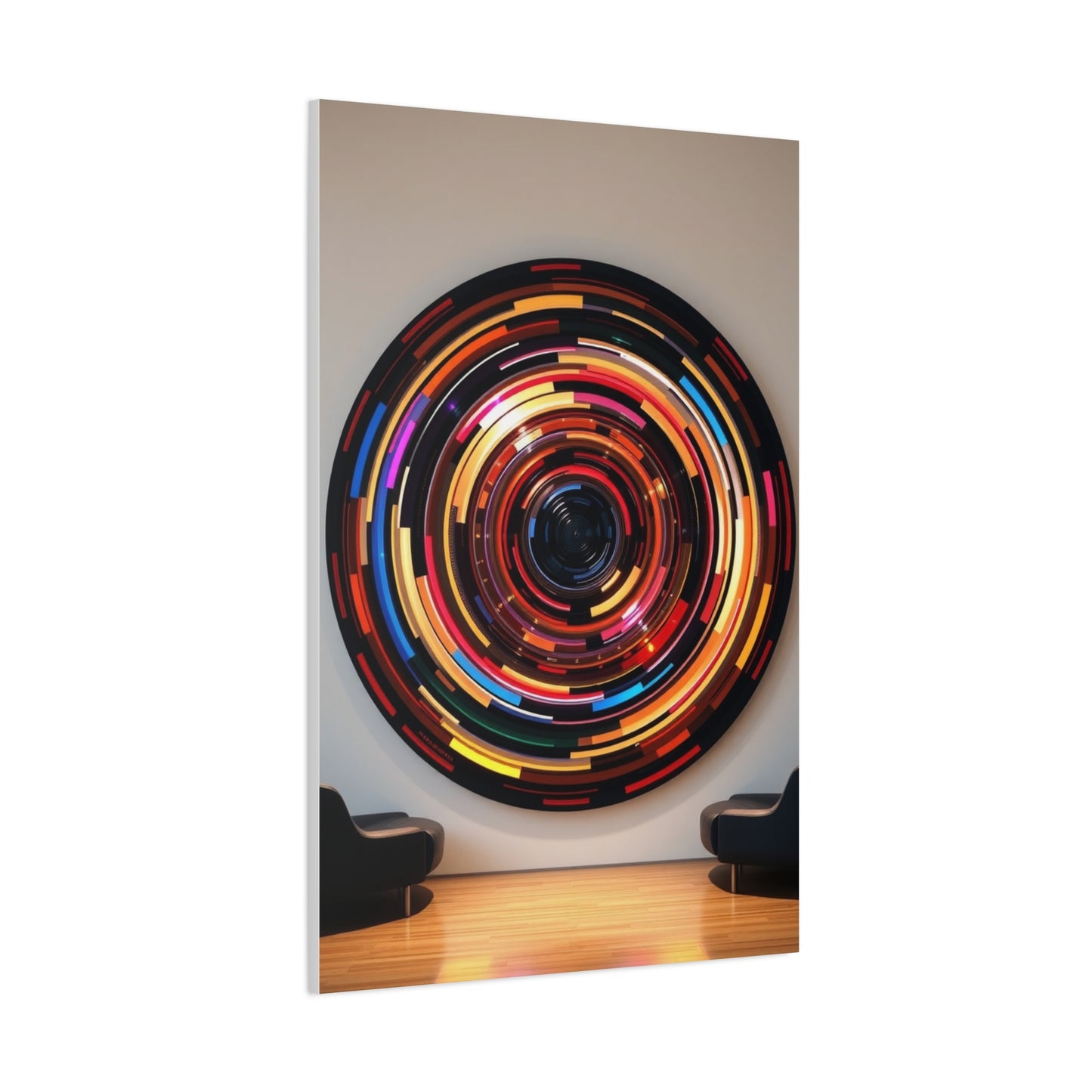 Supreme Circular Abstract Art Beautiful Collection Wall Art & Canvas Print
