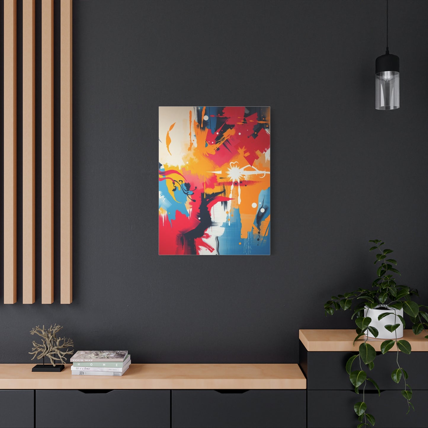 Grandiose Abstraction Canvas