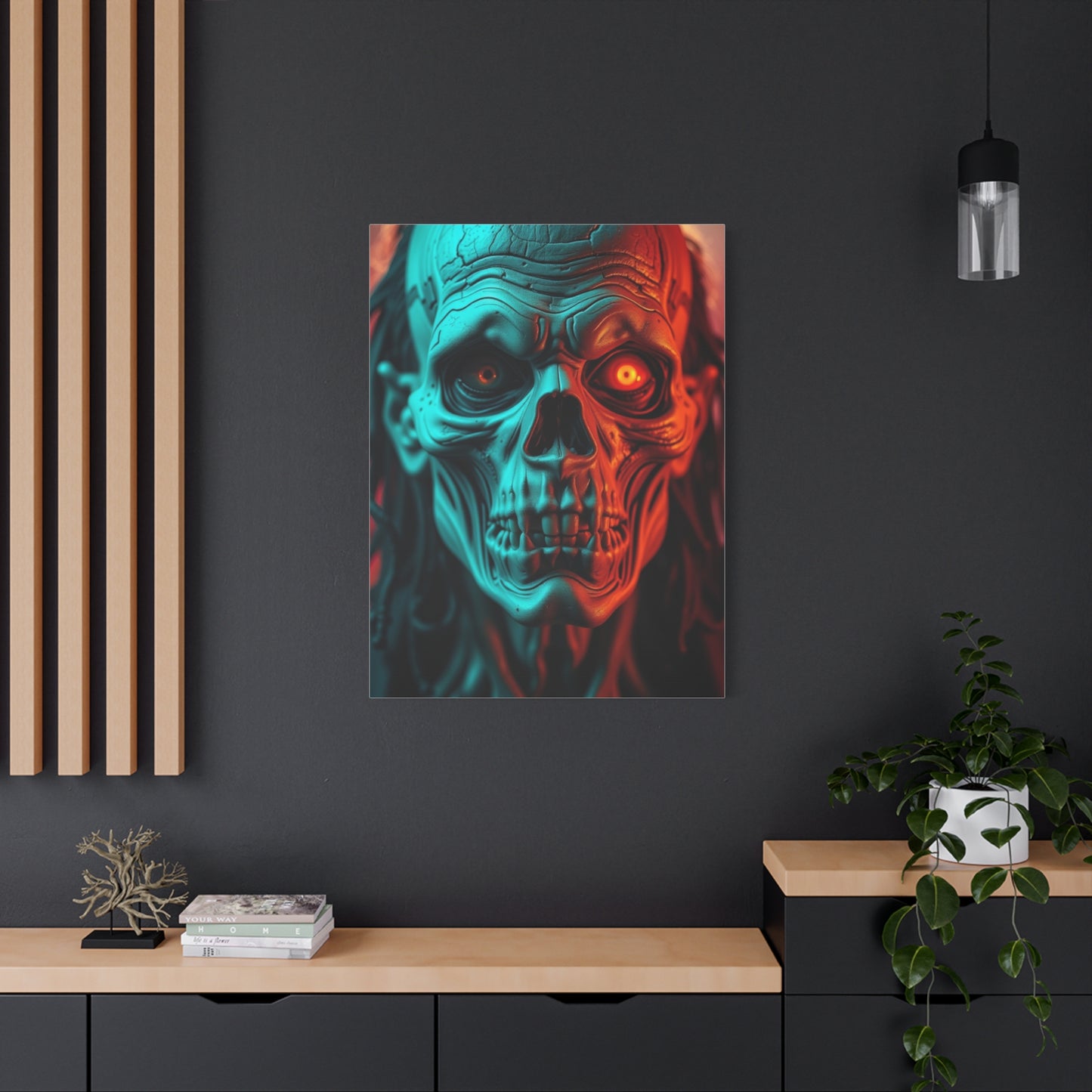 Vision Zombie Art Art Wall Art & Canvas Print
