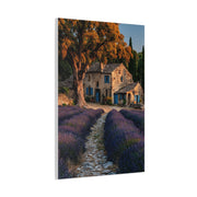 Lavender Field Farmhouse Provence Wall Art & Canvas Print