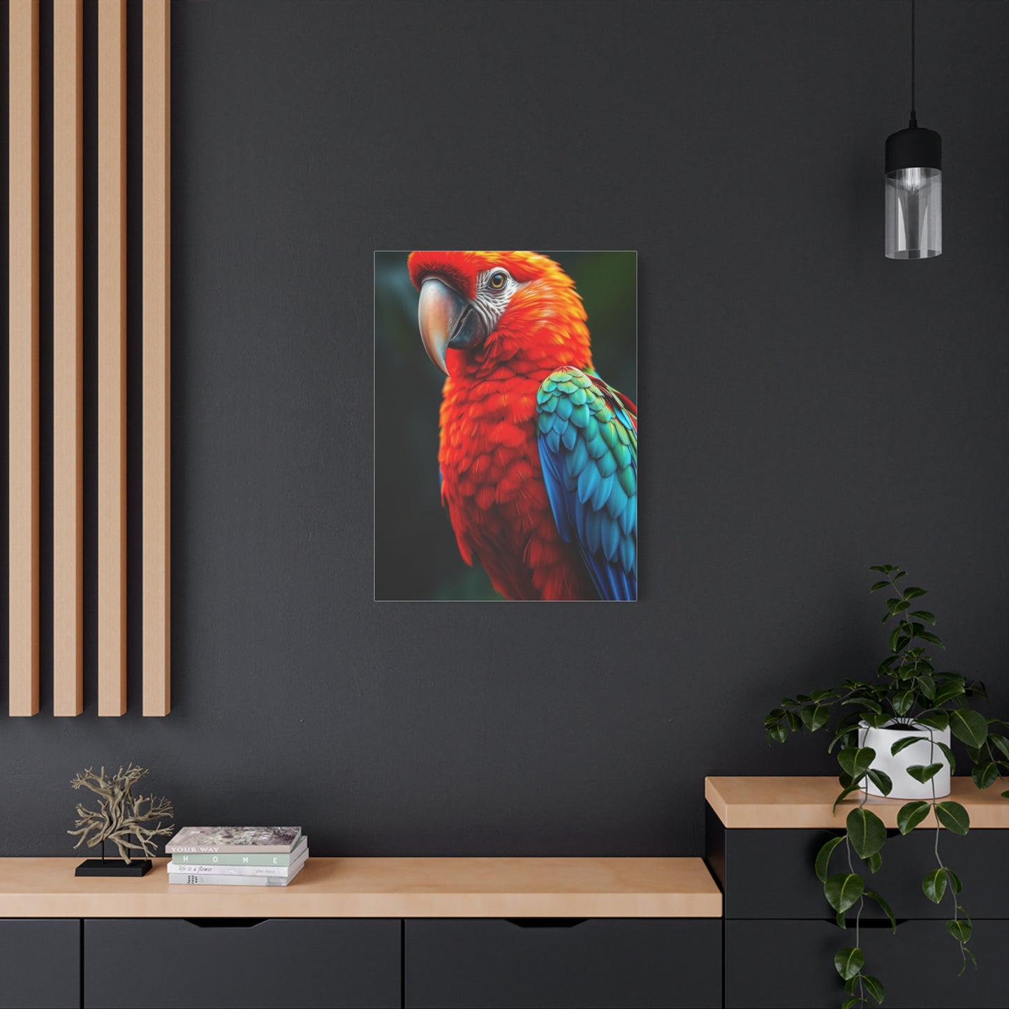 Supreme Tropical Birds Art Beautiful Collection Wall Art & Canvas Print