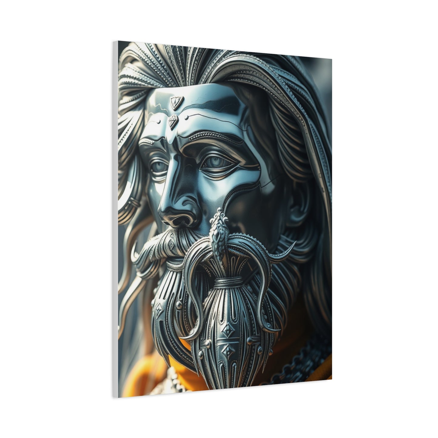 Gilded Greyscape Masterpiece wall art & canvas print