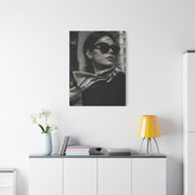 High-Fashion Sunglasses Portrait Wall Art & Canvas Print