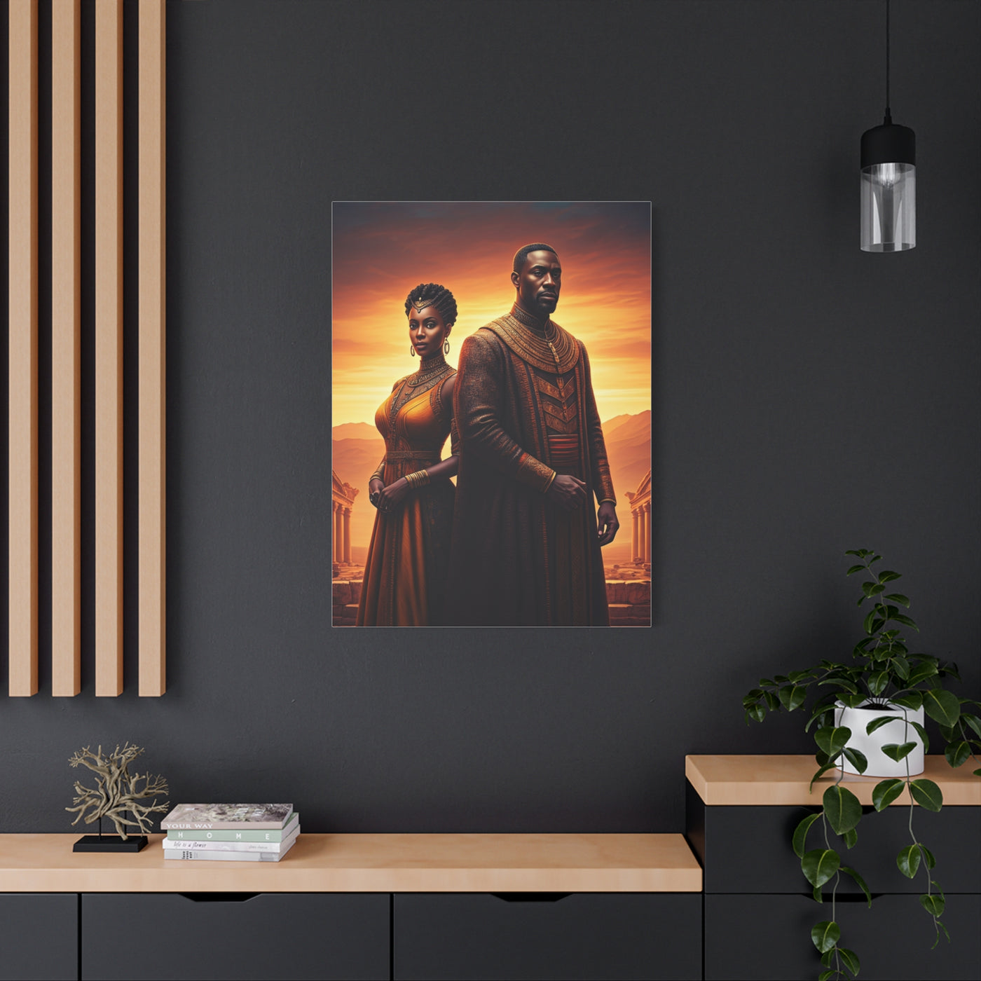 Royal Sunset Guardians Wall Art & Canvas Prints