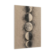 Lunar Phases Minimal Composition Wall Art & Canvas Print