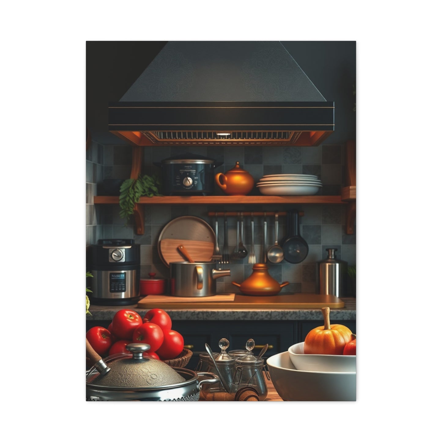 Gastronomic Artistry Display Wall Art & Canvas Print