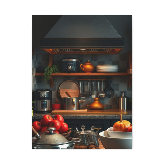 Gastronomic Artistry Display Wall Art & Canvas Print