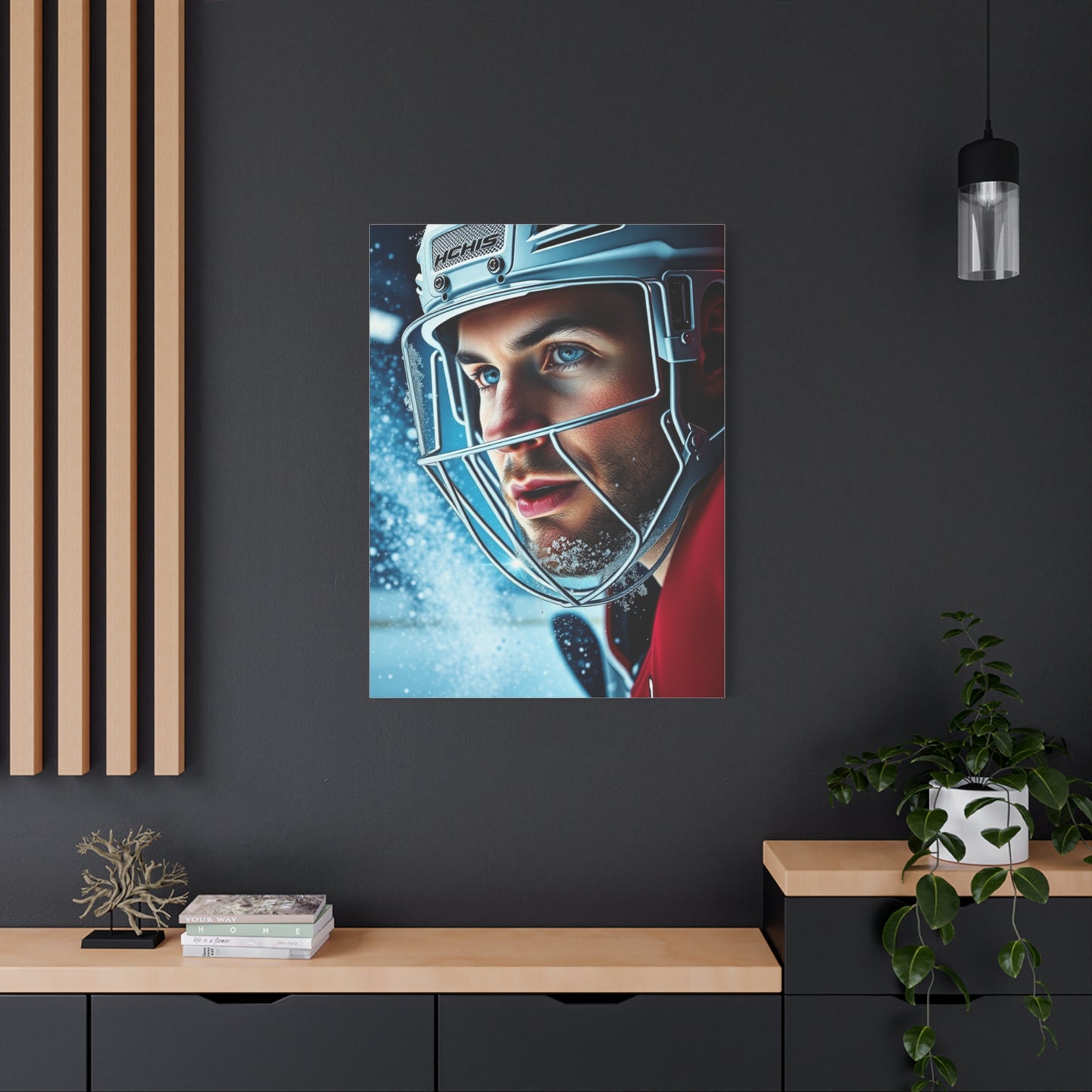 Vision Hockey Art Art Wall Art & Canvas Print