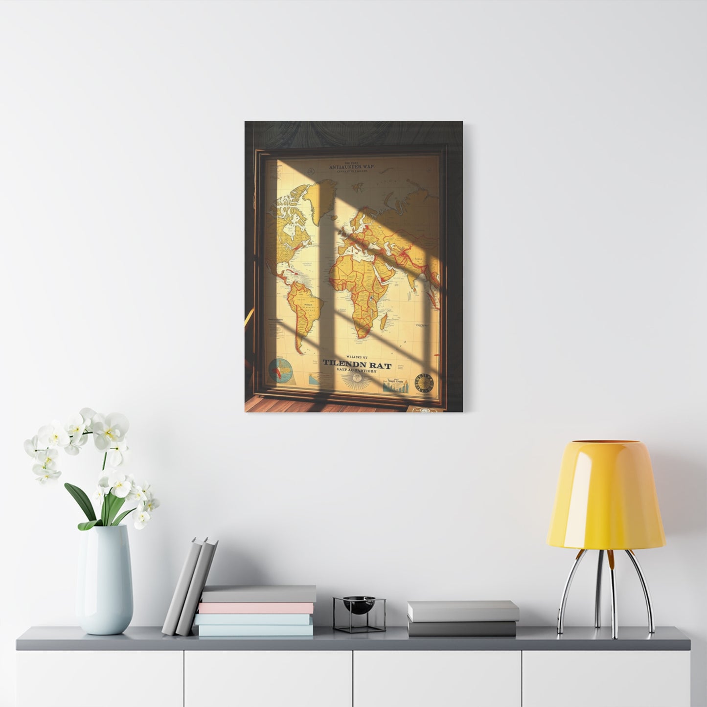 Elite Antique Maps Art Vision Wall Art & Canvas Print
