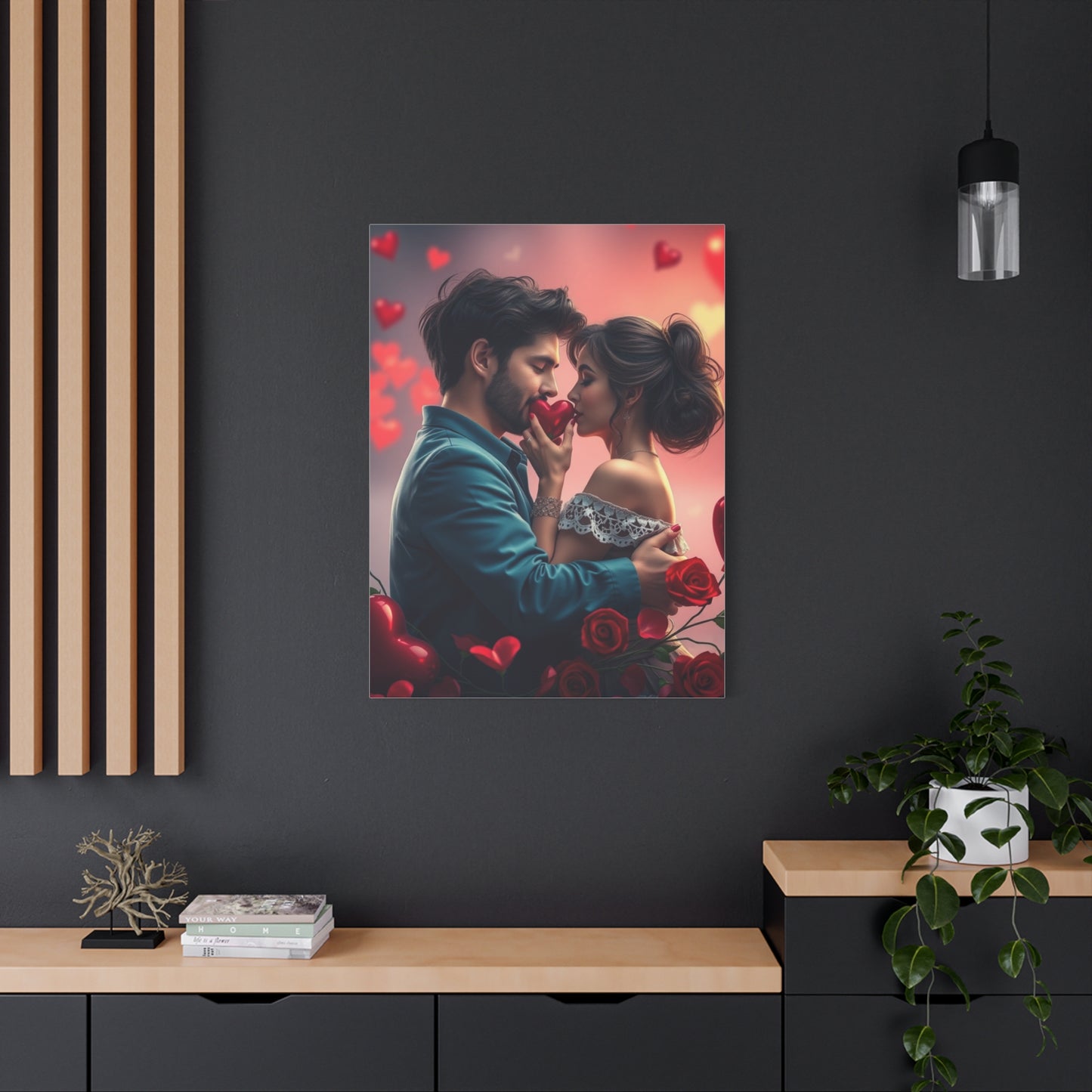 Valentine's Day Art Refined Canvas Wall Art & Canvas Print