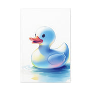 Playful Rubber Duck Bath Wall Art & Canvas Prints