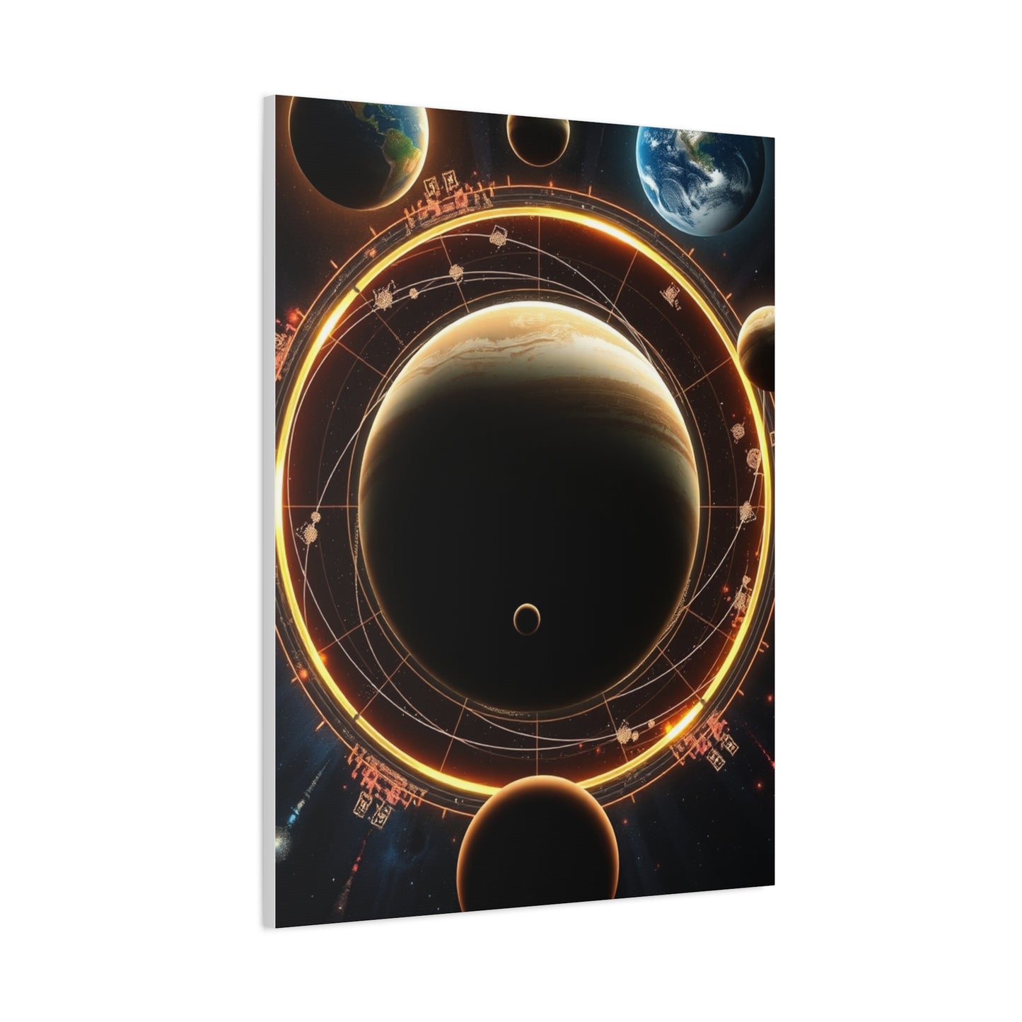 Masterpiece Solar System Wall Art Vision Wall Art & Canvas Print
