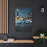 McLaren 720S London Skyline Dusk Wall Art & Canvas Prints