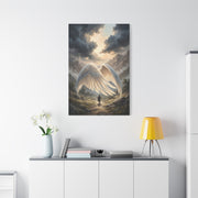 Psalm 91 Wings of Refuge Scripture Wall Art & Canvas Print