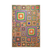 Joyful Granny-Square Patchwork Wall Art & Canvas Print