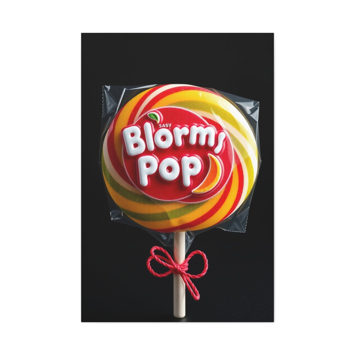 Graceful Lollipop Enchantment Wall Art & Canvas Print