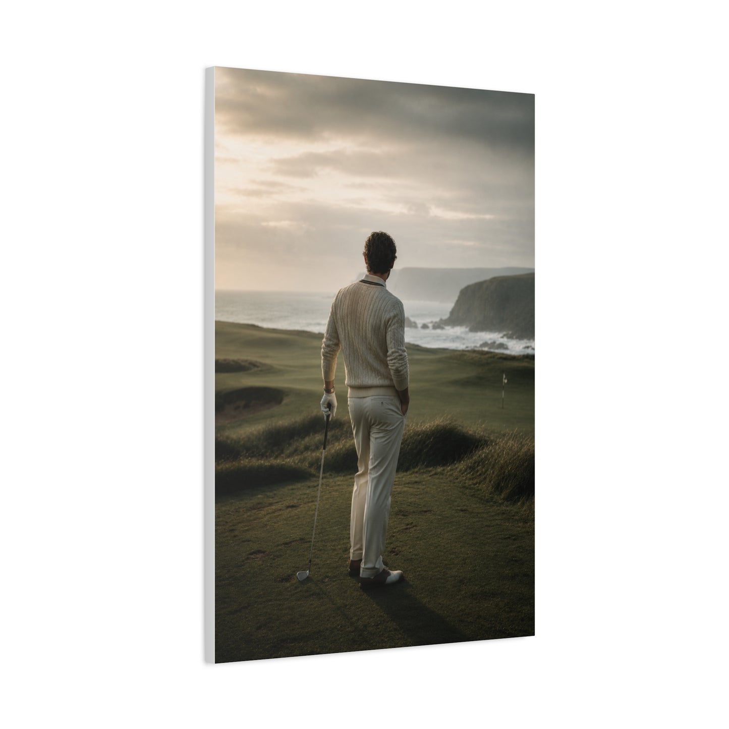 Old Money Coastal Golf Sports Wall Art & Canvas Print