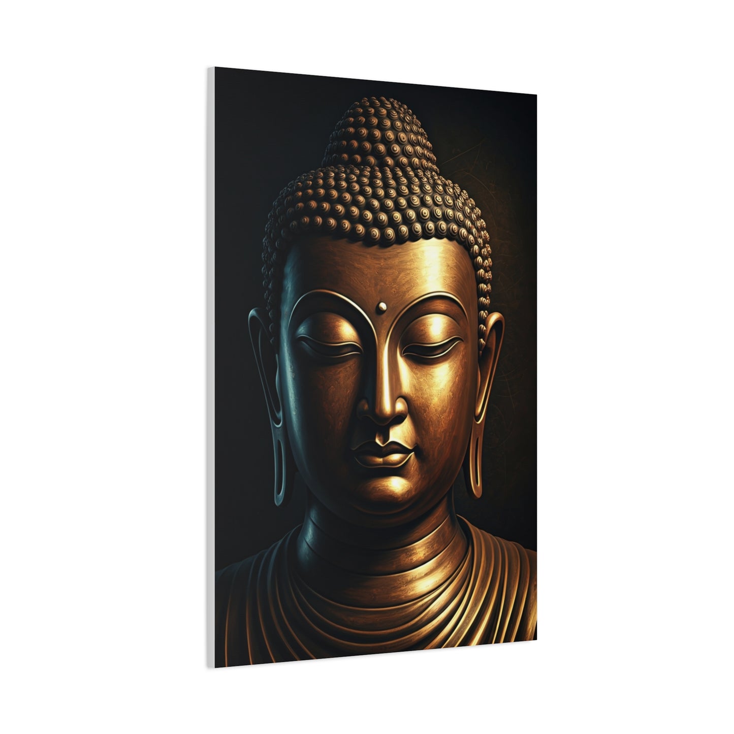Midnight Glow Buddha Meditation Wall Art & Canvas Prints