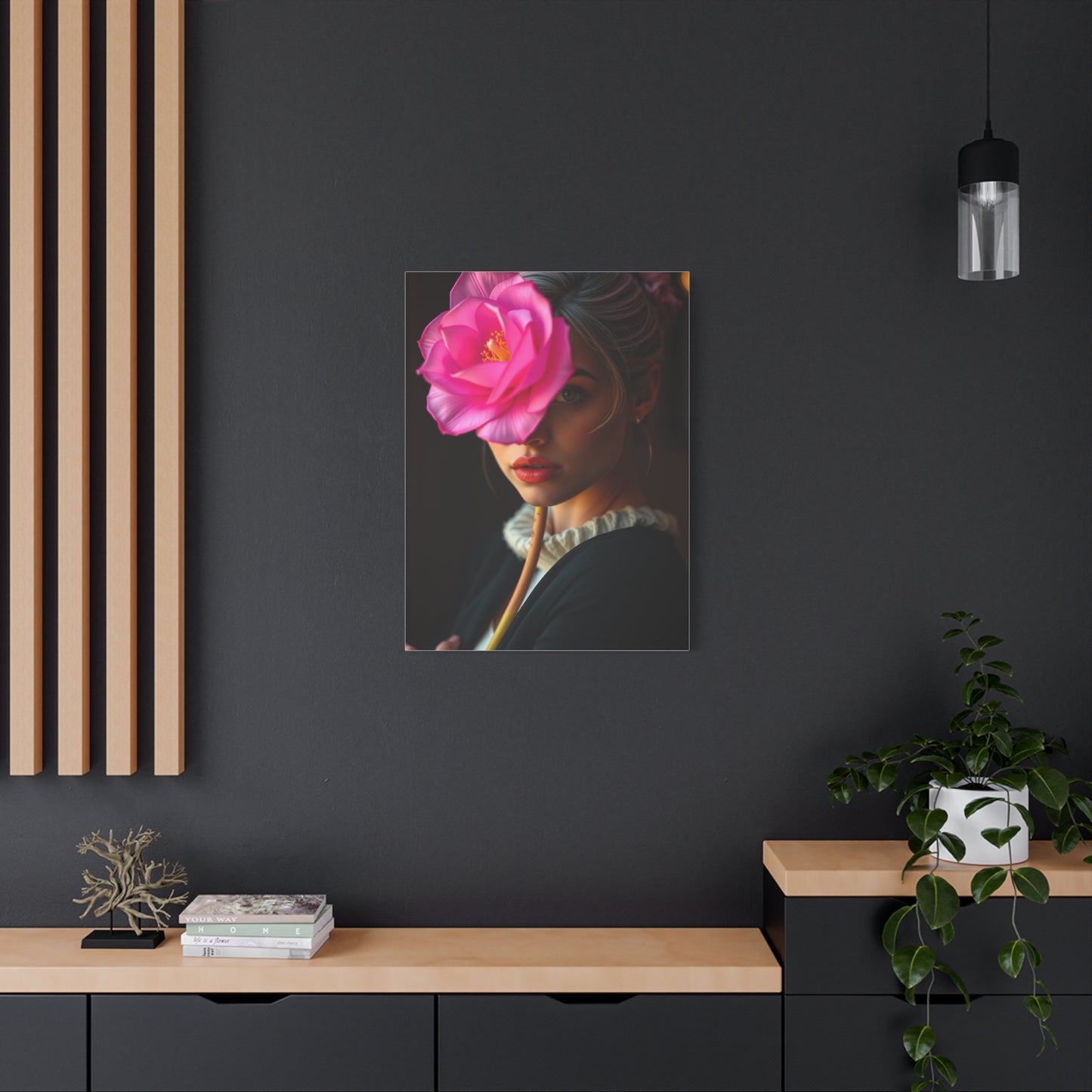 Fuchsia Opulence Canvas Display Wall Art & Canvas Print
