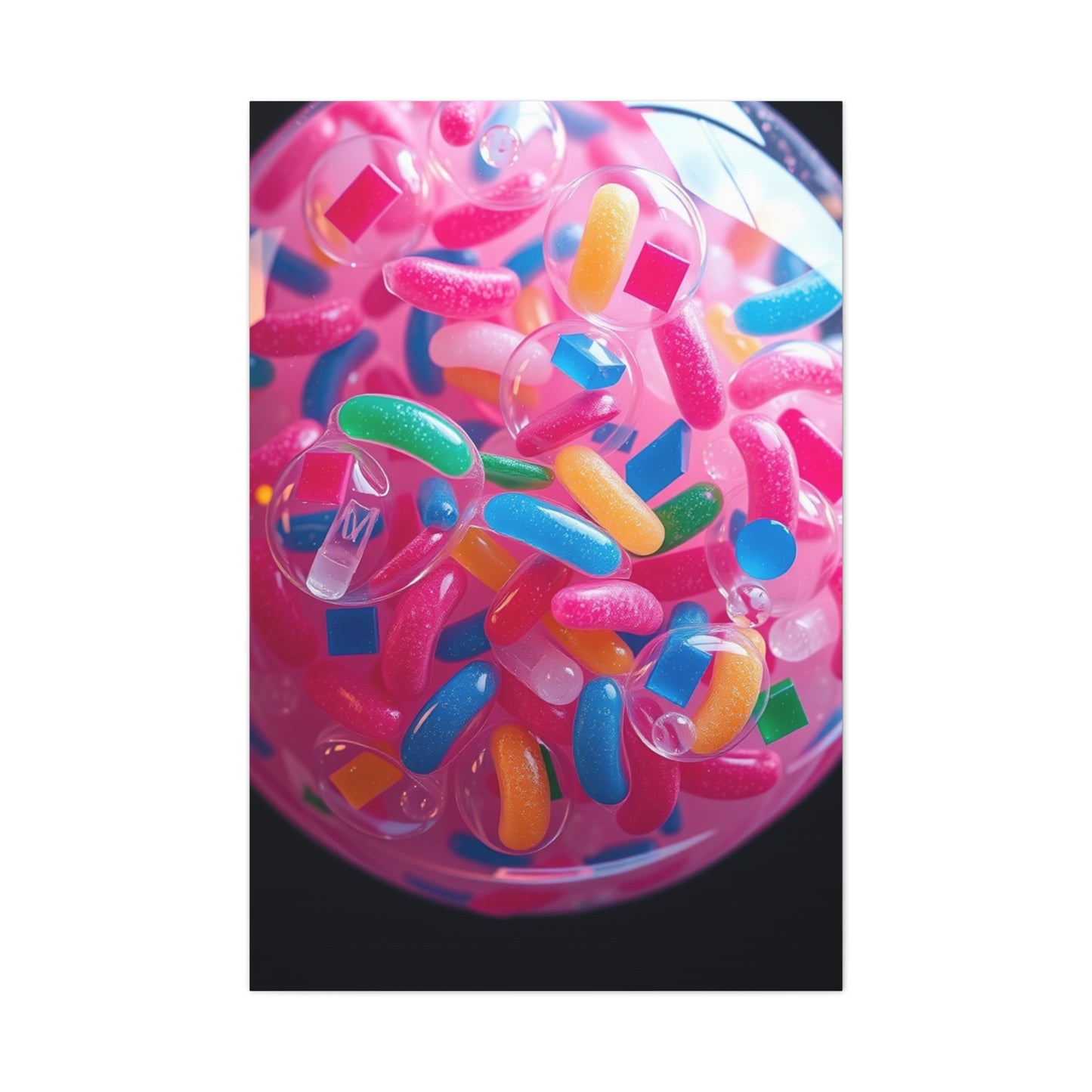Collection Bubble Gum Art Art Wall Art & Canvas Print