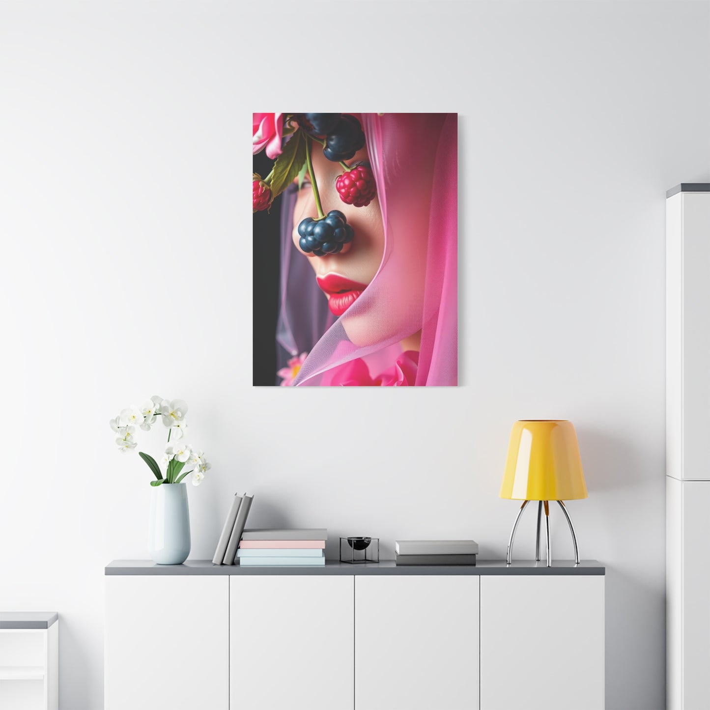 Rosé Sapphire Canvas