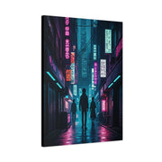 Neon Alley Wanderers Wall Art & Canvas Prints