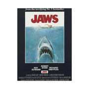 Jaws Movie Poster Wall Art & Canvas Print