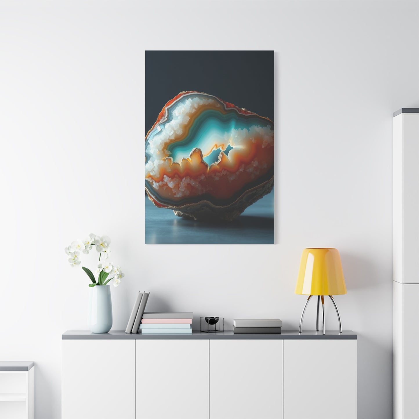 Agates, Geodes & Minerals Art Supreme Canvas Wall Art & Canvas Print