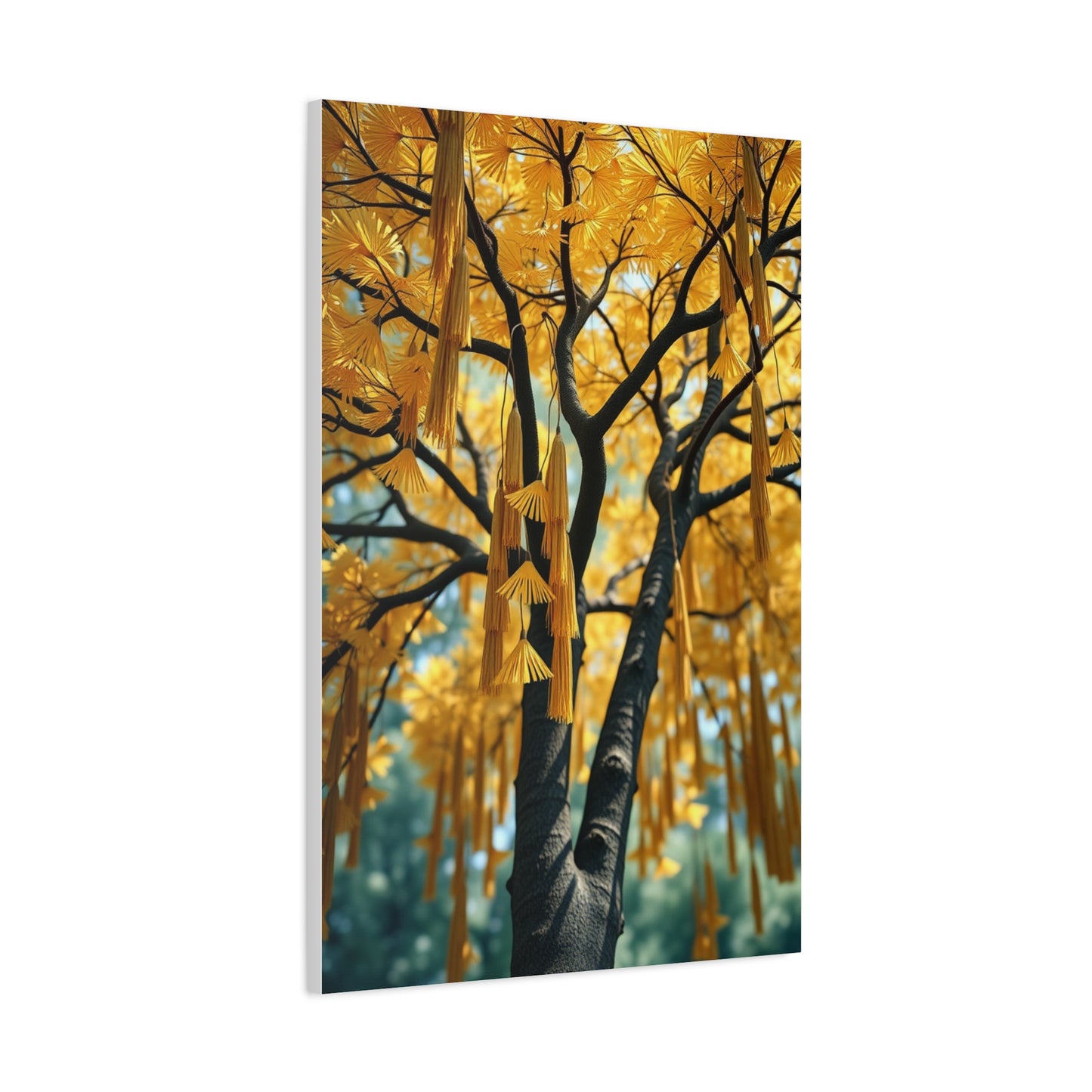 Supreme Canvas Ginkgo Tree Art Collection Wall Art & Canvas Print