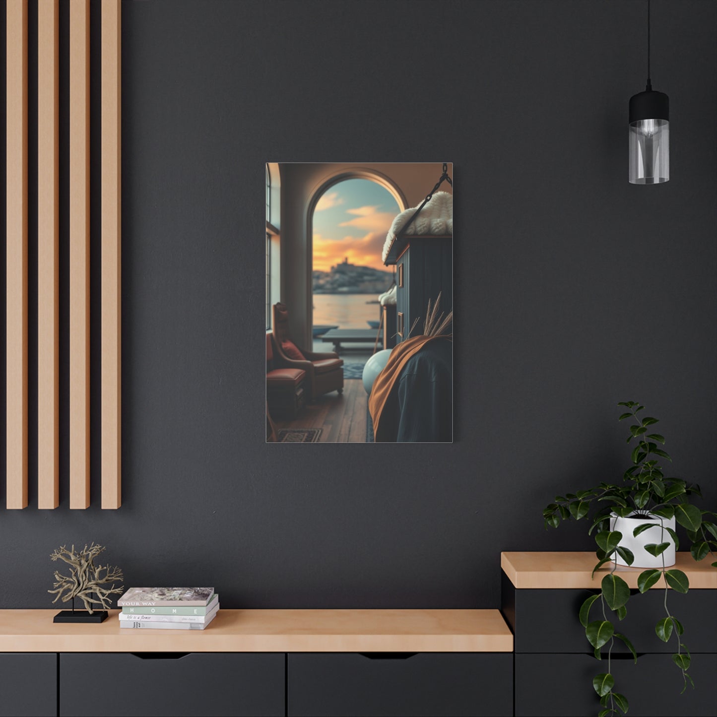 Nordic Serenity Canvas Wall Art & Canvas Print