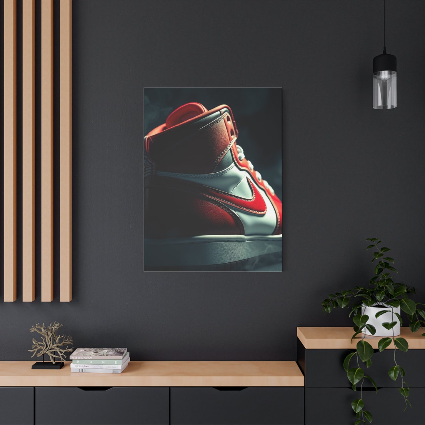 Gilded Athletic Reverence Wall Art & Canvas Print