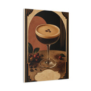 Espresso Martini Deco Poster Wall Art & Canvas Print