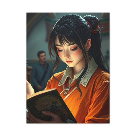 Supreme Reading Wall Art Beautiful Collection Wall Art & Canvas Print