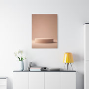 Soft Round Pedestal Minimal Display Wall Art & Canvas Prints