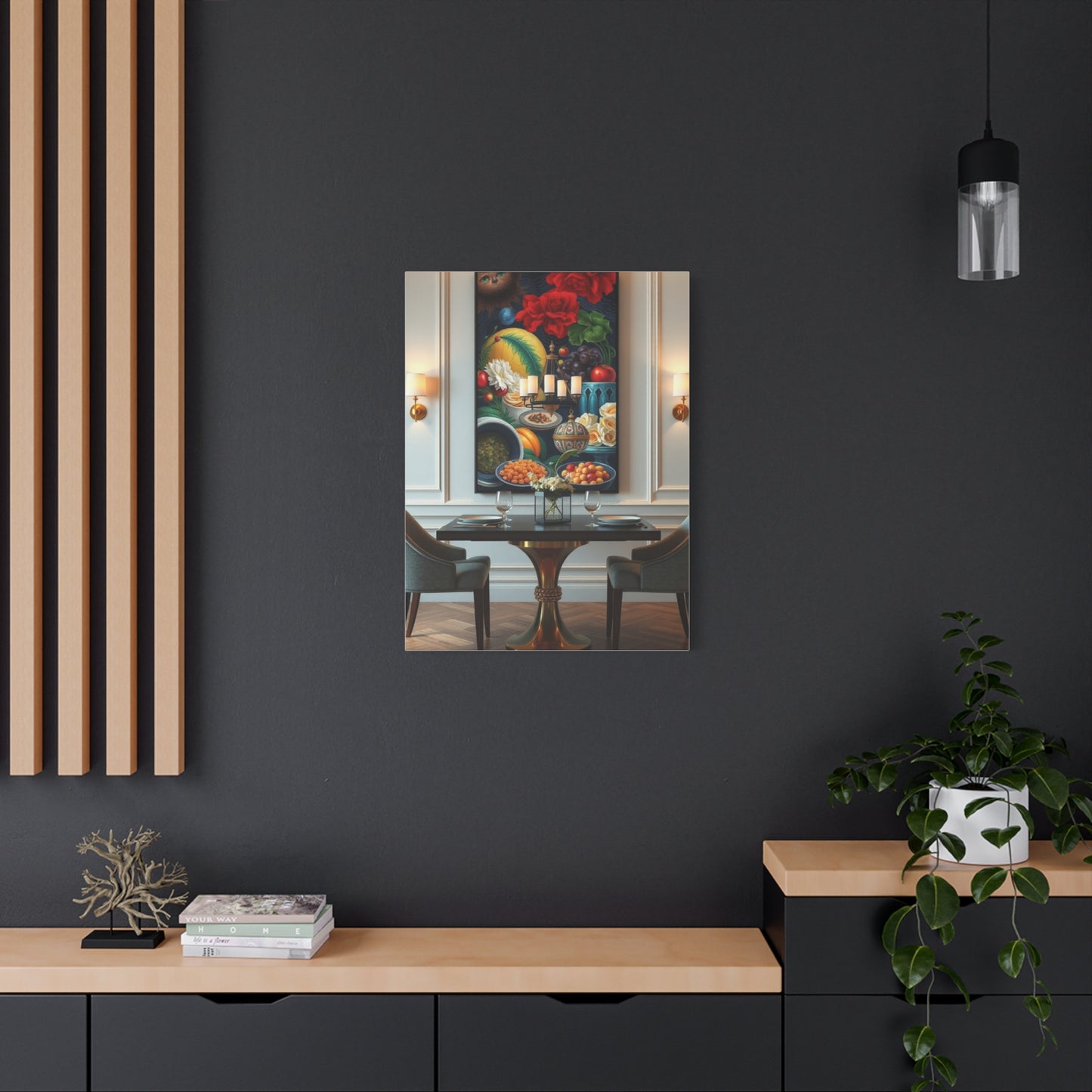 Epicurean Symphony Canvas Wall Art & Canvas Print