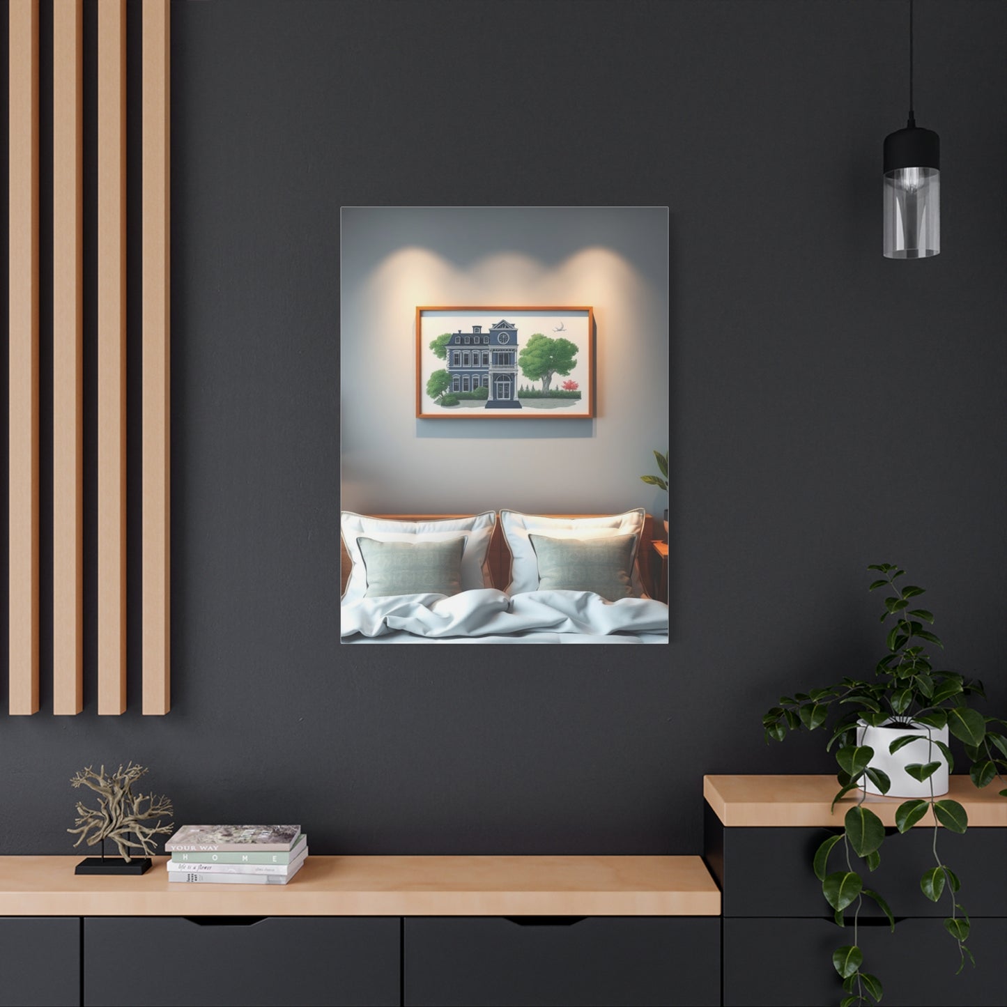 College Room Decor Art Refined Canvas Wall Art & Canvas Print