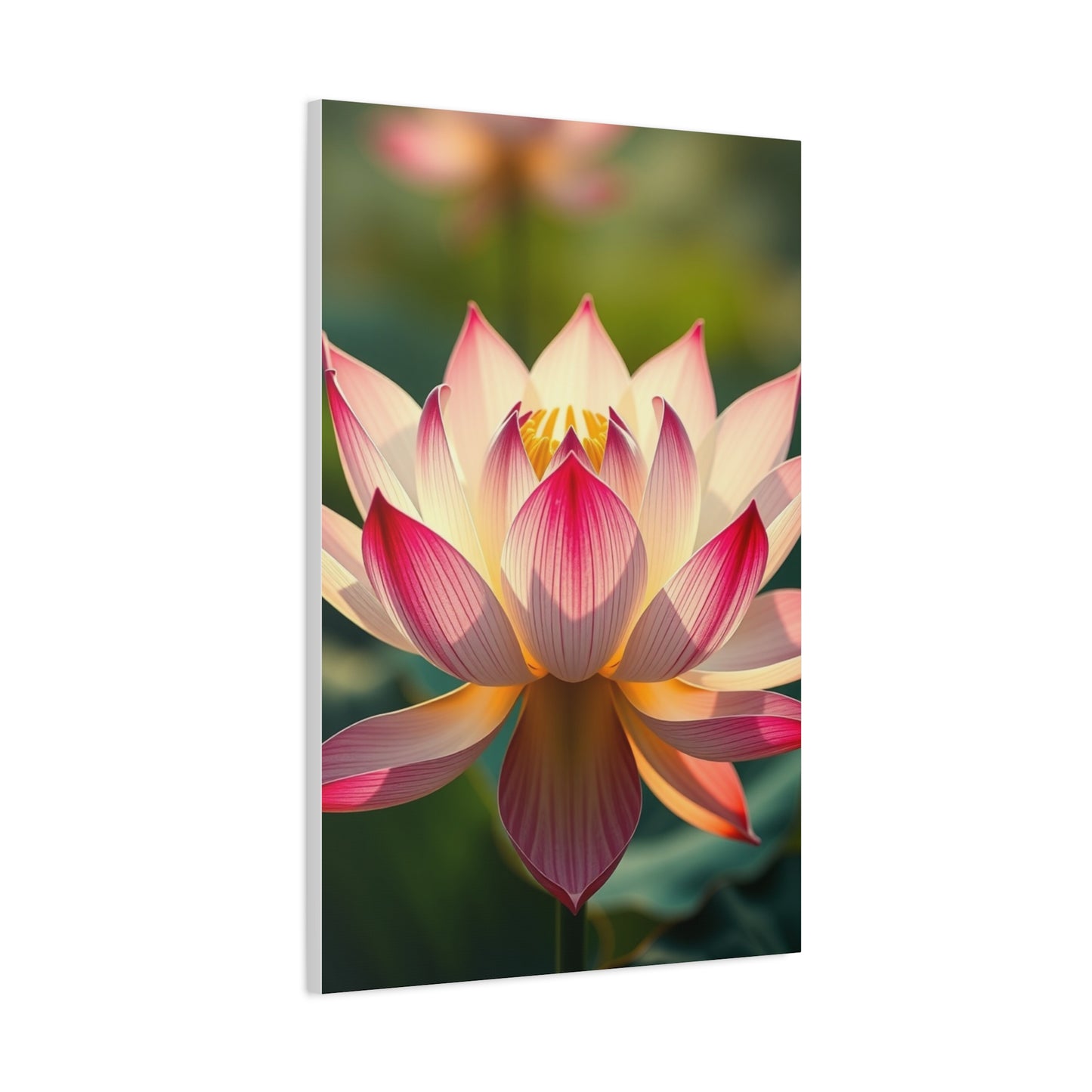Opulent Lotus Reverie Canvas wall art & canvas print