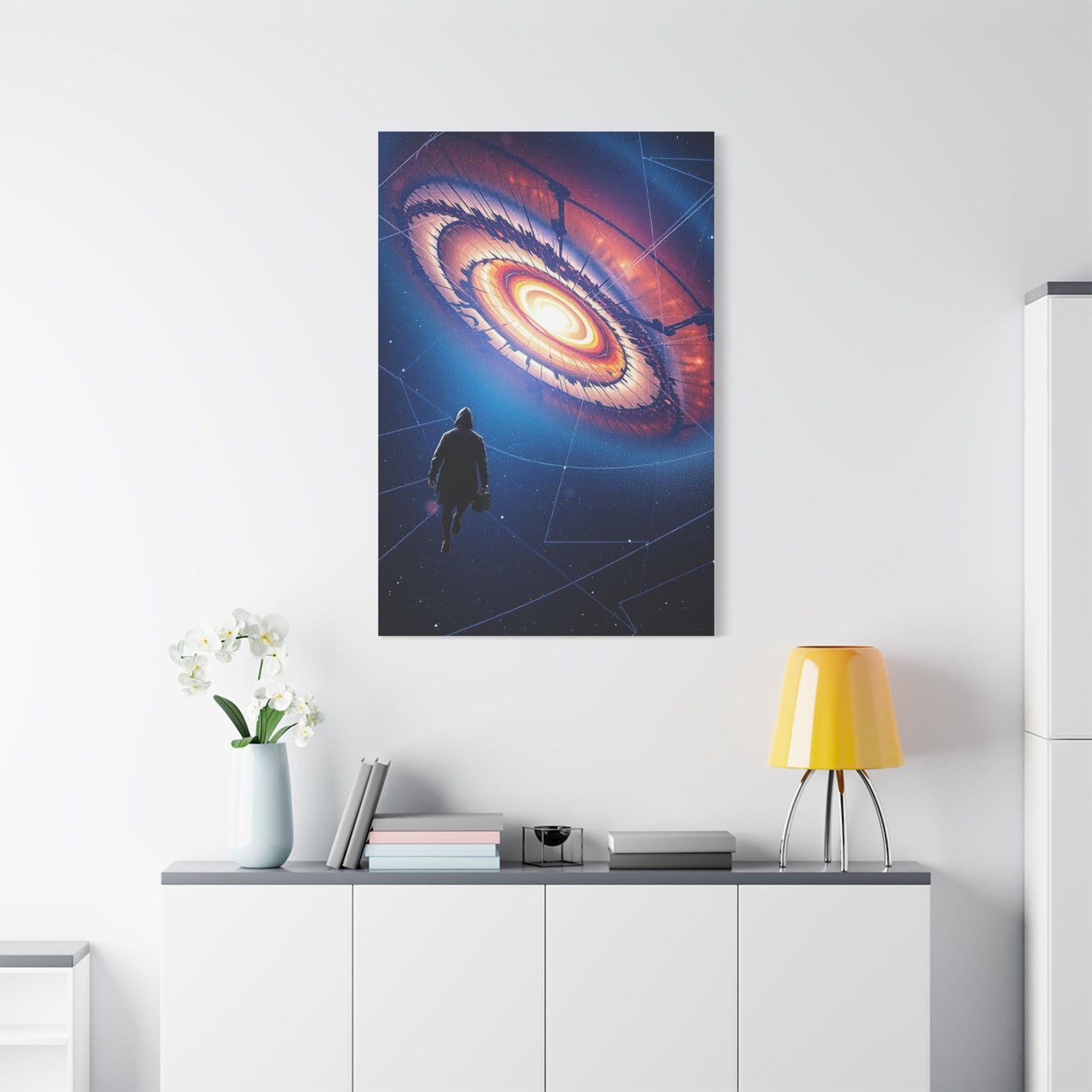 Ethereal Galaxy Impression Wall Art & Canvas Print