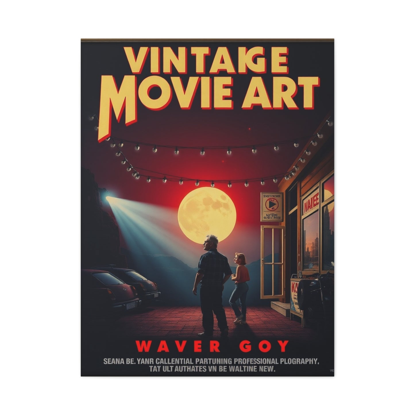 Supreme Vintage Movie Posters Art Beautiful Collection Wall Art & Canvas Print