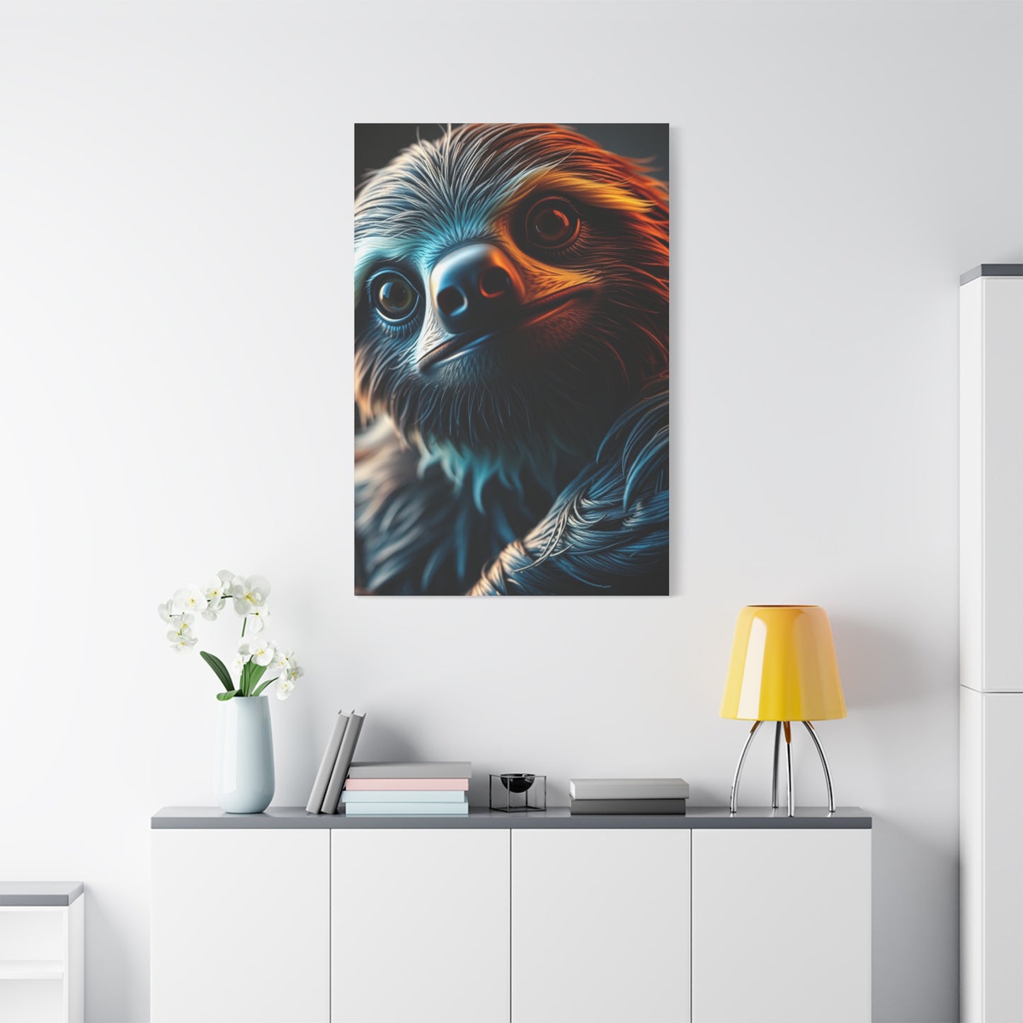 Vision Sloth Art Art Wall Art & Canvas Print