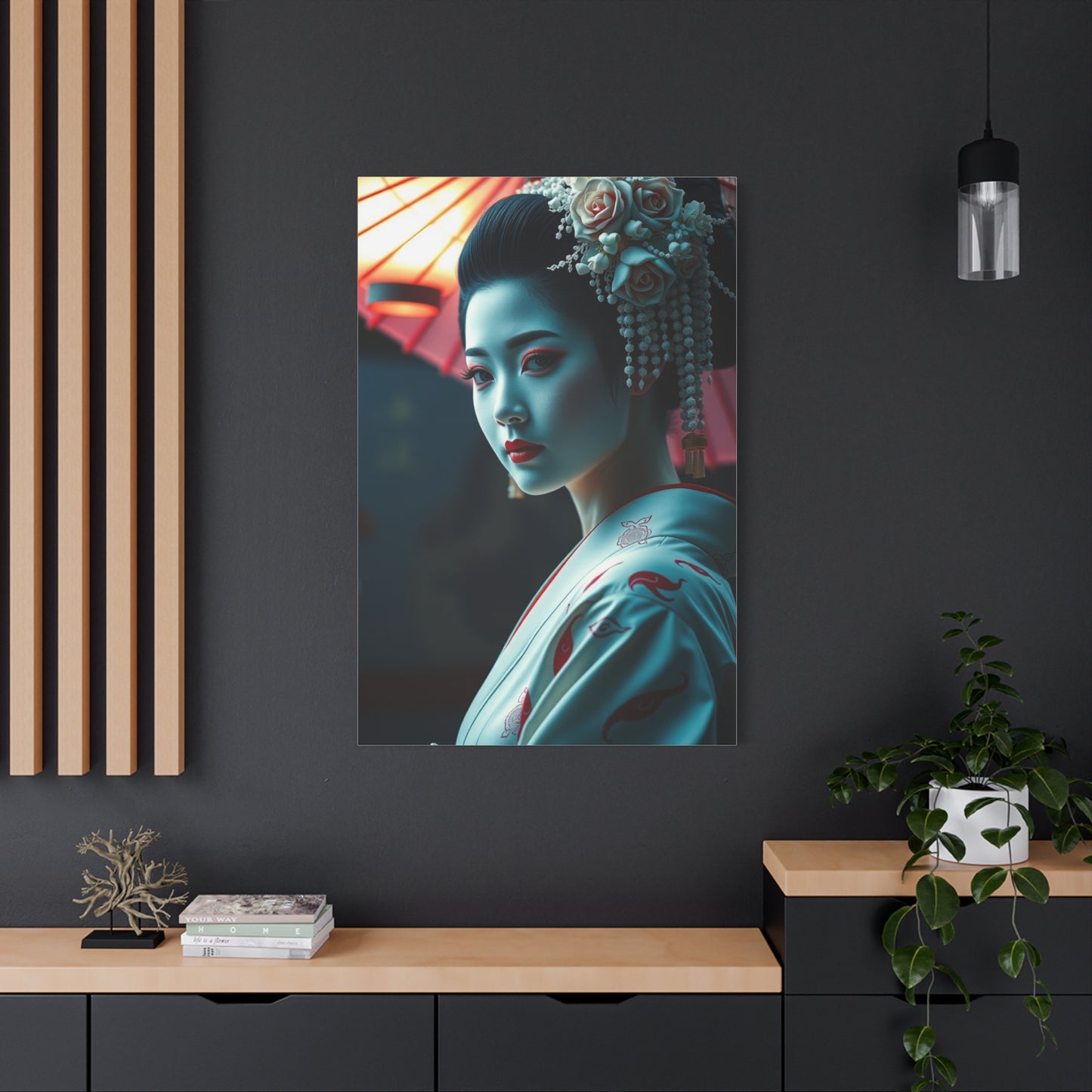 Masterpiece Geisha Art Vision Wall Art & Canvas Print