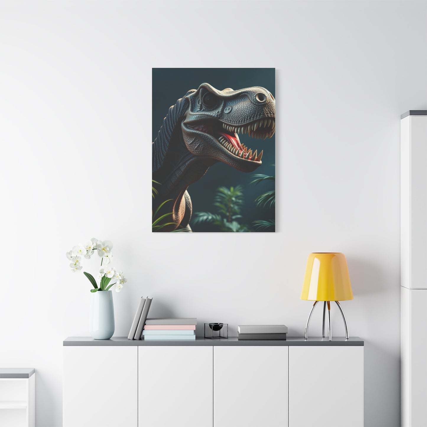 Vision Jurassic Park Art Art Wall Art & Canvas Print