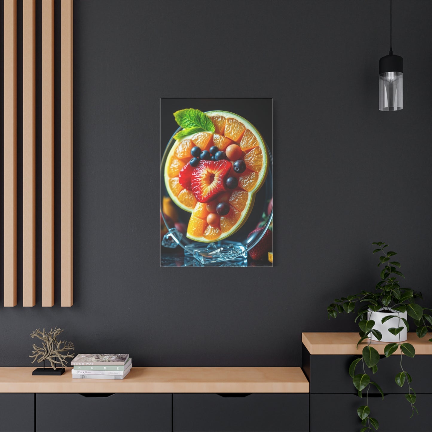 Exquisite Citrus Reverie wall art & canvas print