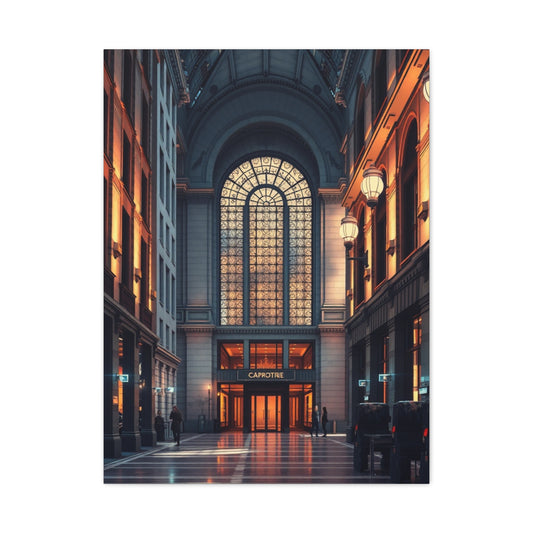 Architectural Symphony Canvas Wall Art & Canvas Print