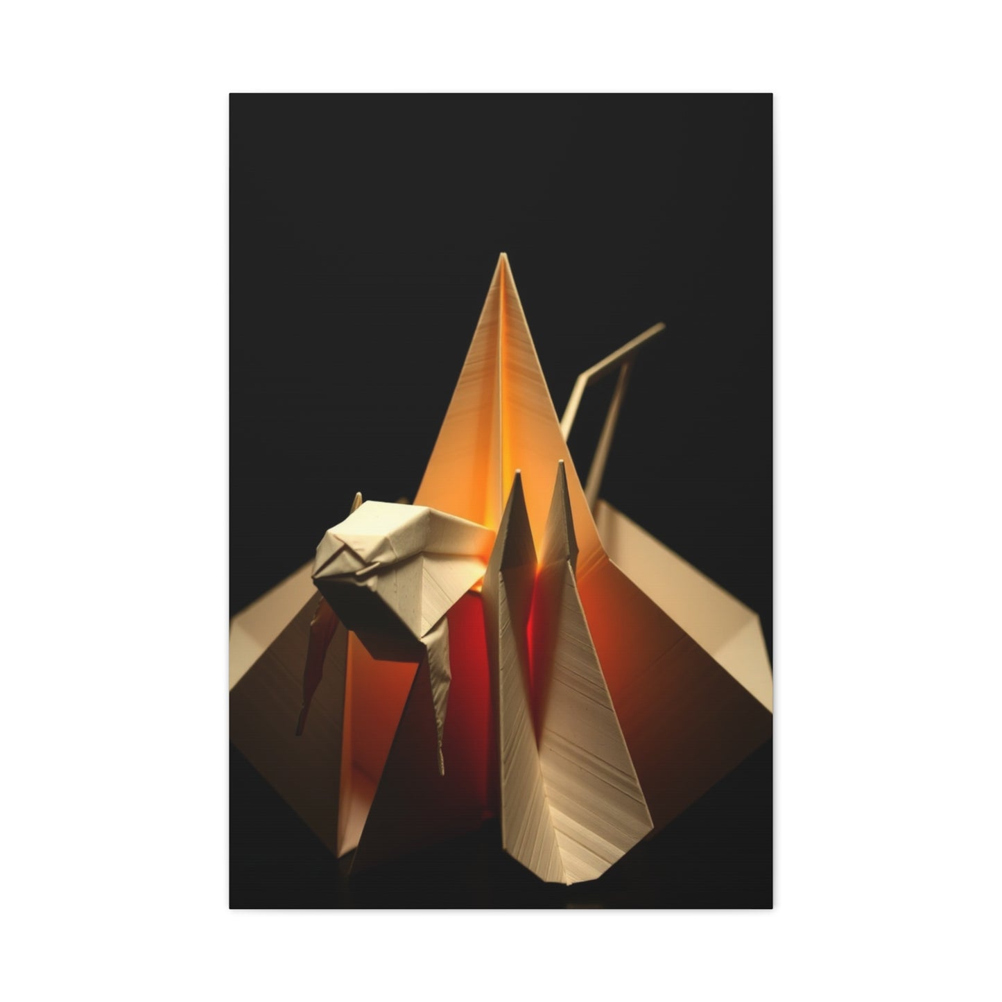 Hidden Origami Splendor Wall Art & Canvas Print