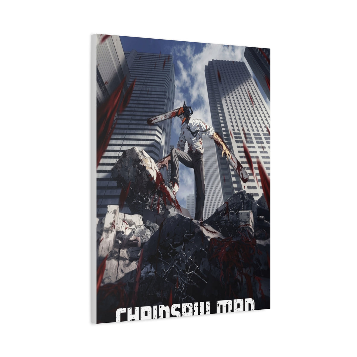 Chainsaw Man Poster Wall Art & Canvas Print