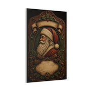 Heirloom Santa Wooden Plaque Wall Art & Canvas Print