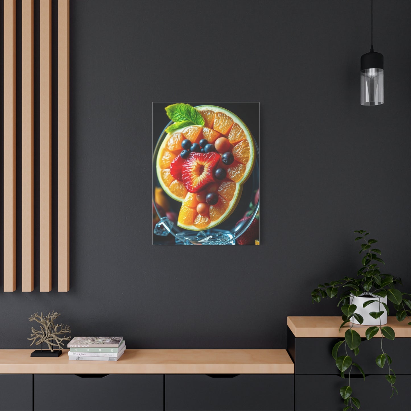 Exquisite Citrus Reverie wall art & canvas print
