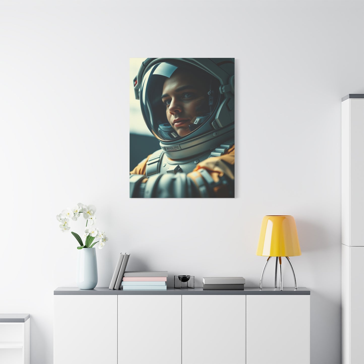 Lunar Explorer Illumination Wall Art & Canvas Print